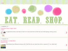 Tablet Screenshot of eatreadshop.com